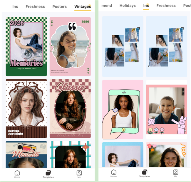 app templates