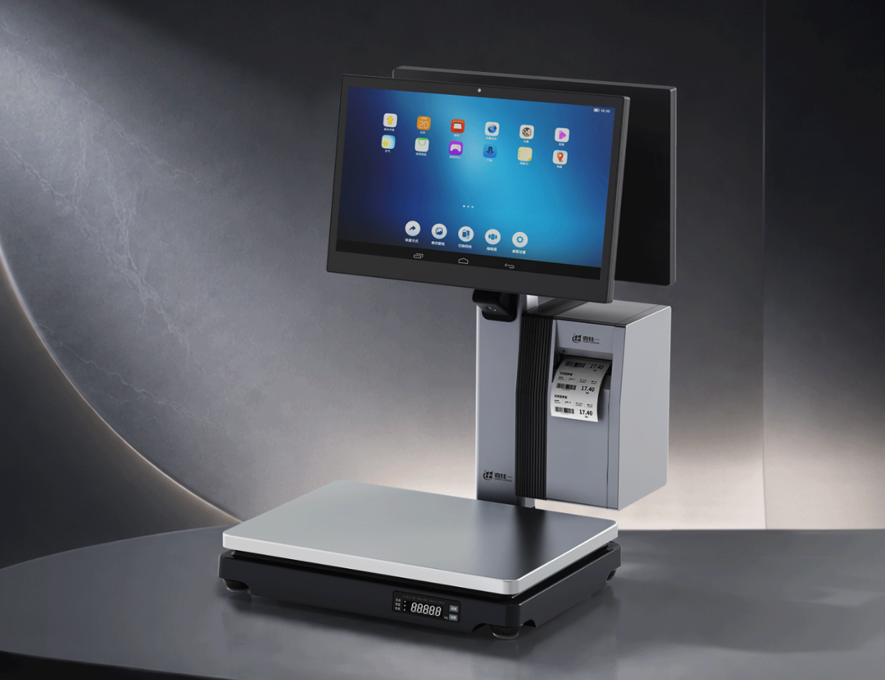 NEX L AI Recognition Label Scale