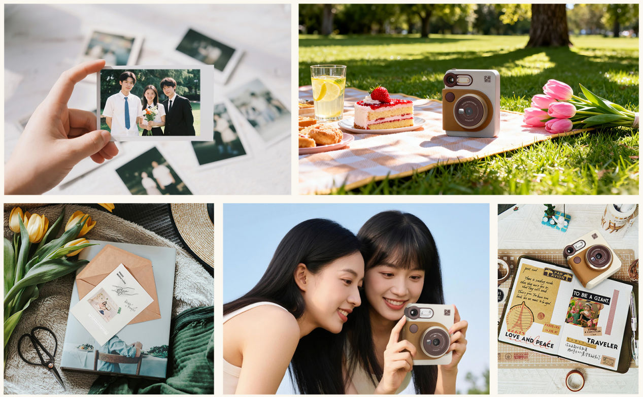 instant camera prints