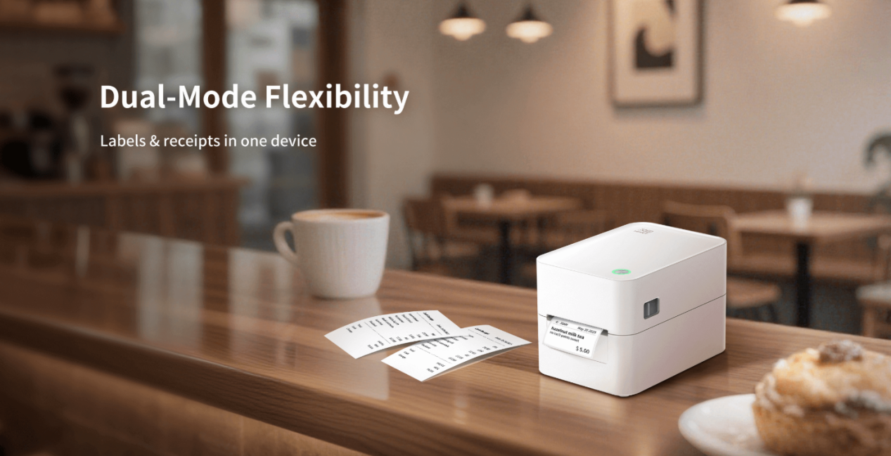 /HPRT D25 Series 2-in-1 thermal label and receipt printer