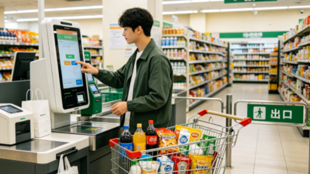 How Hanin Kiosk Ticket Printer Improve Supermarket Self-Checkout