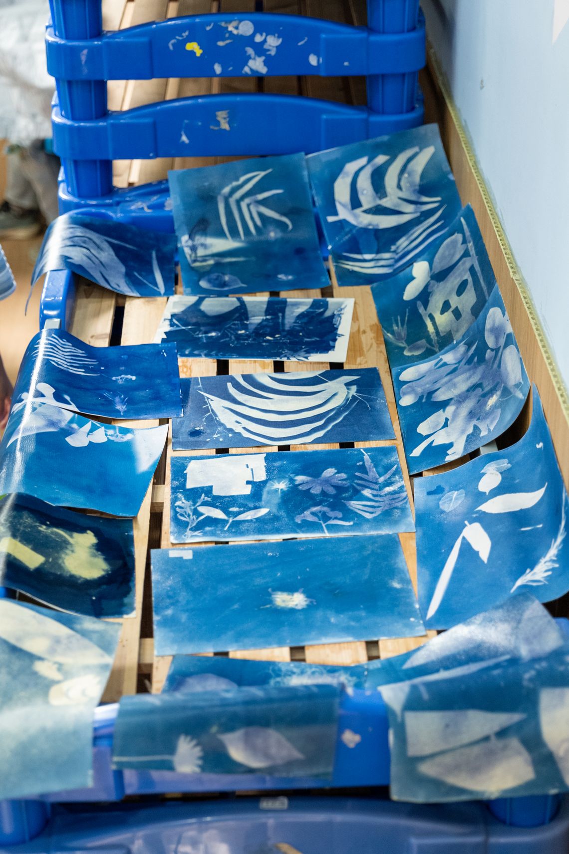 handmade cyanotype artworks