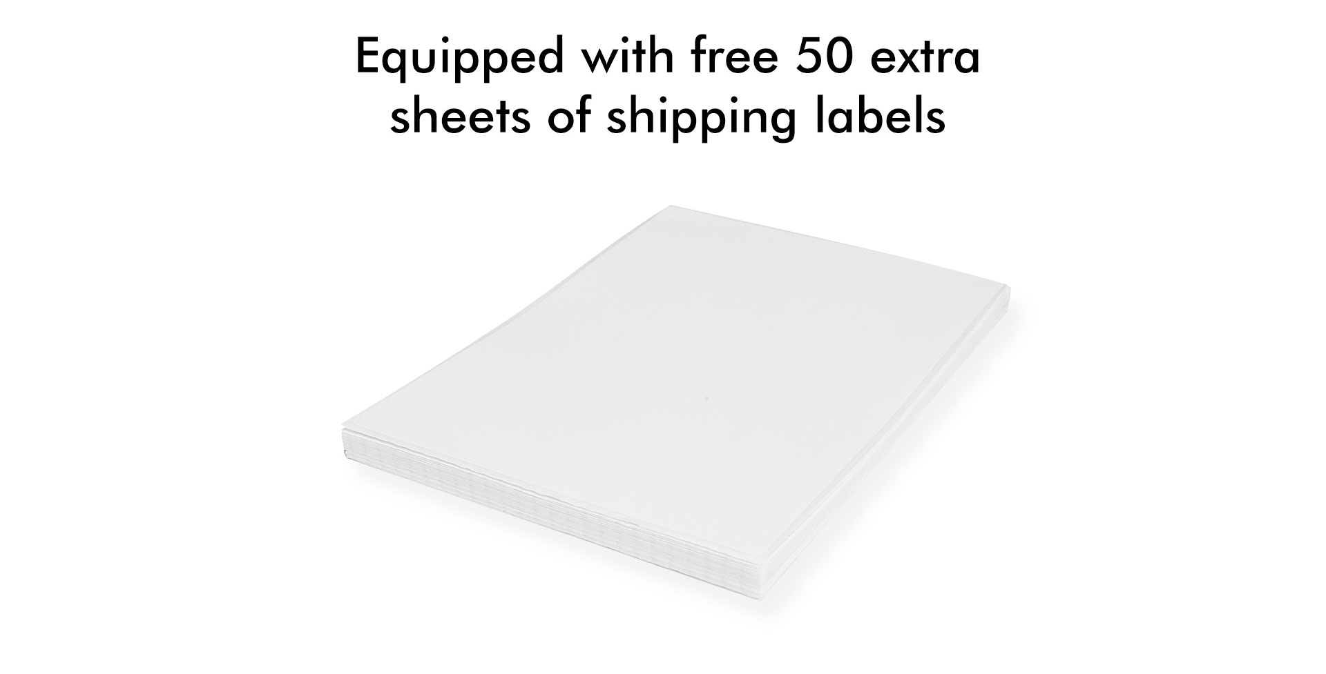 free shipping label for label printer N41