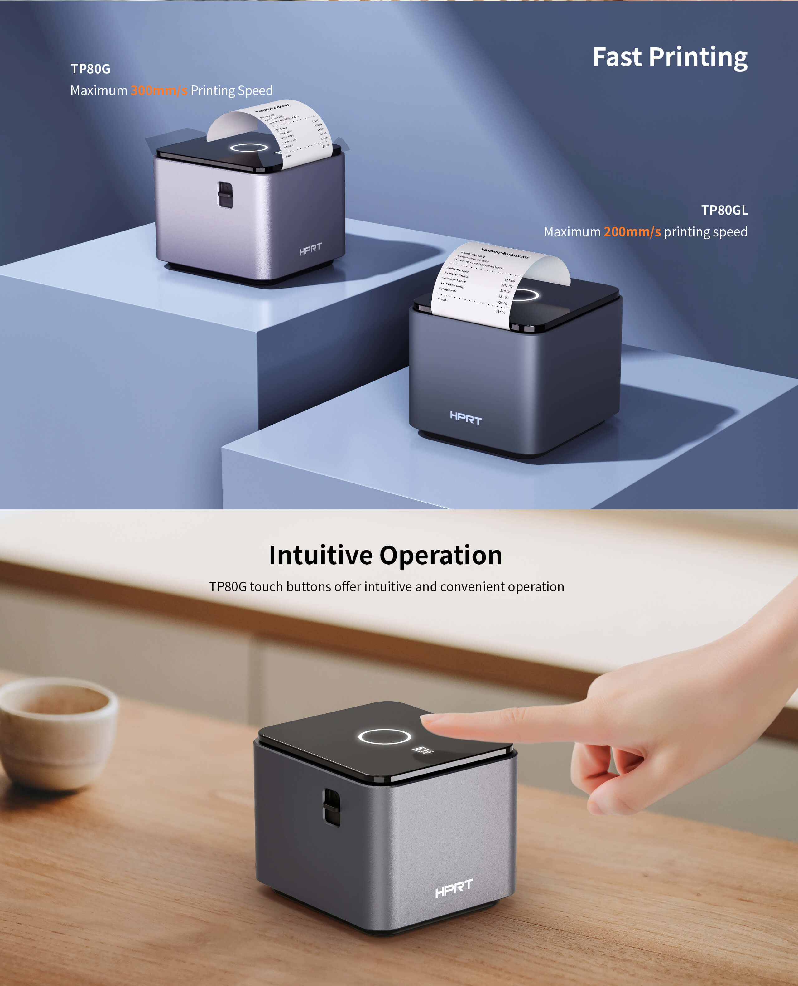 Thermal POS Receipt Printer TP80G/TP80GL
