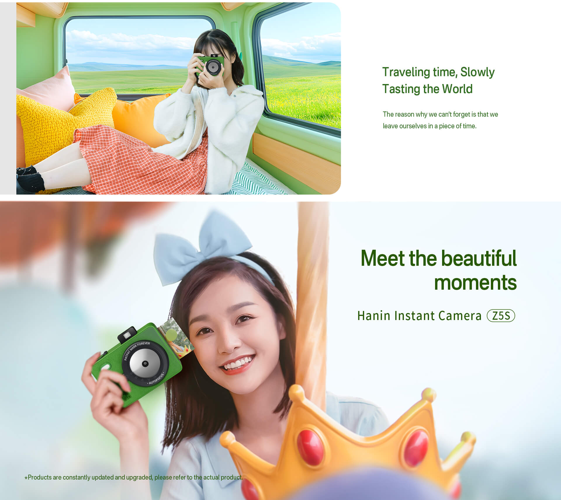 Z5S Portable Instant Camera Printer Z5S