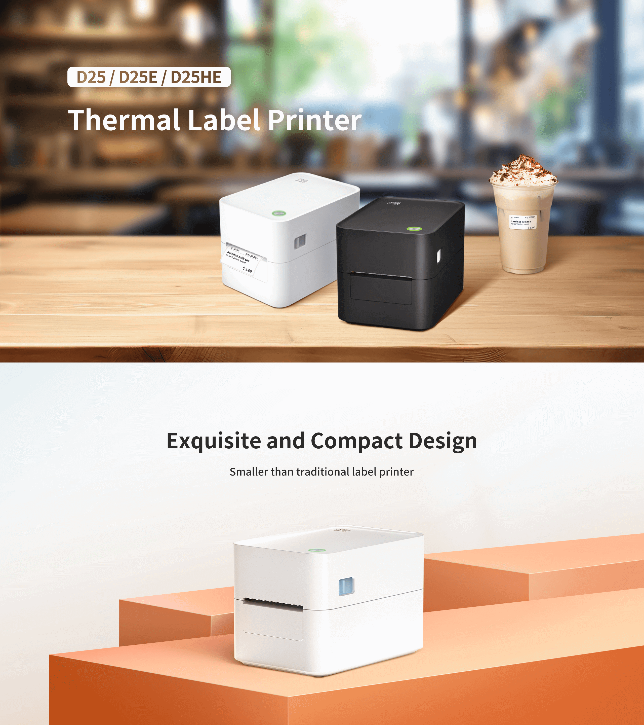 thermal label printer D25/D25E/D25HE
