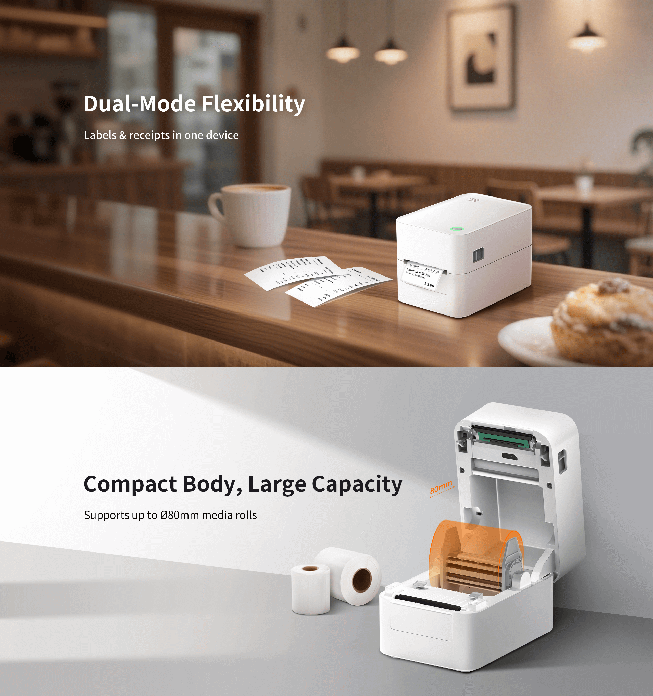 POS Label Printer D25/D25E/D25HE