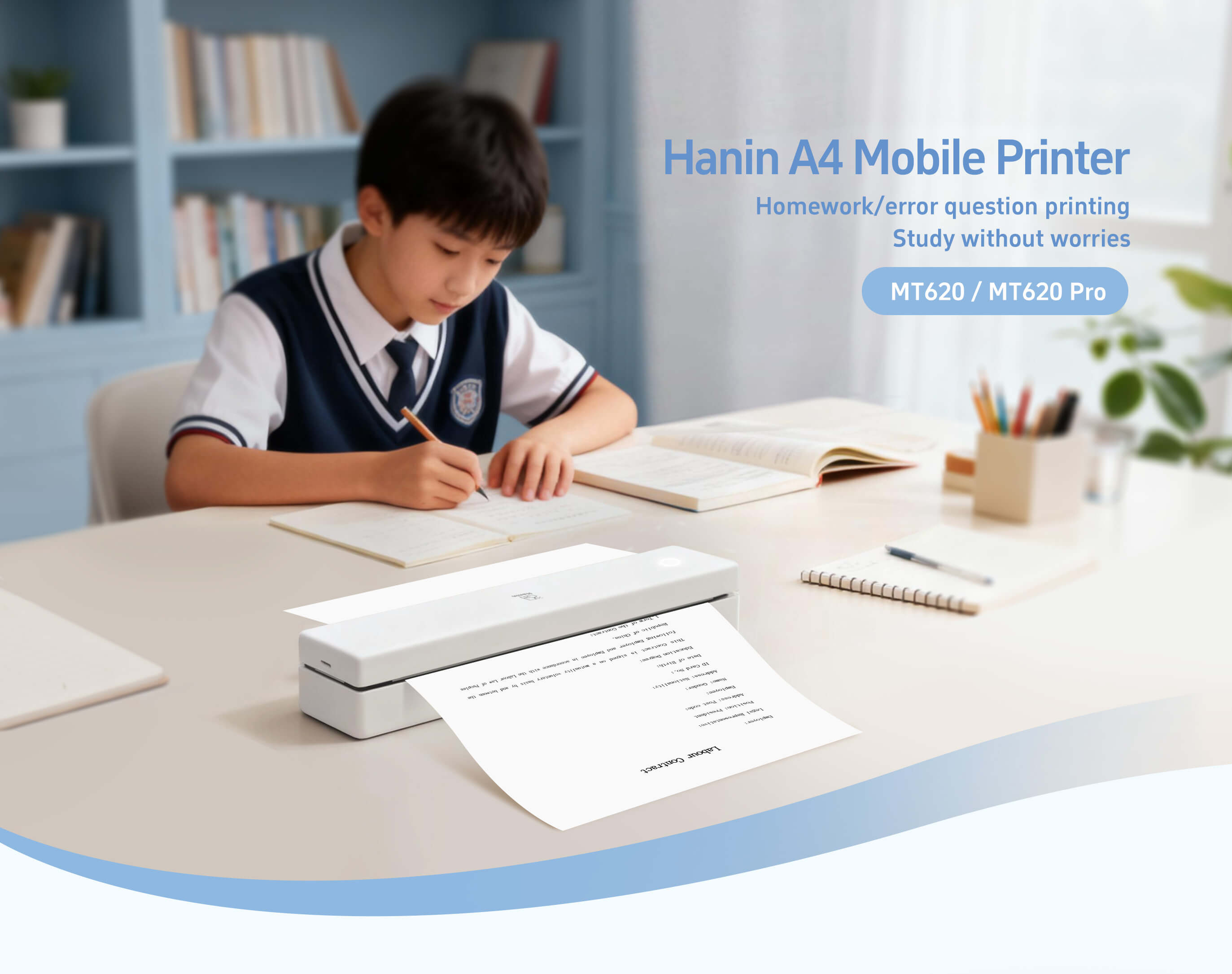 Hanin A4 Mobile Printer MT620/MT620 Pro