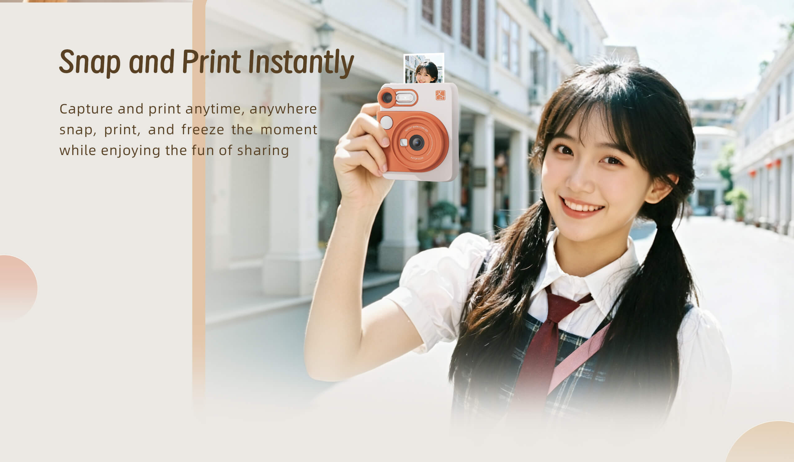 Instant Camera M6_Snap and Print Instantly M6