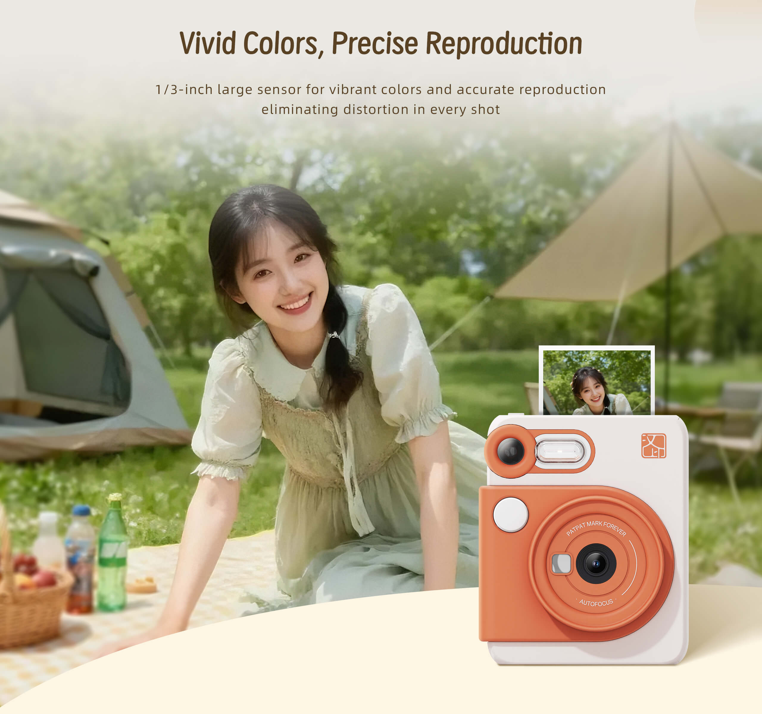 Instant Camera M6_Vivid Colors_Precise Reproductio M6