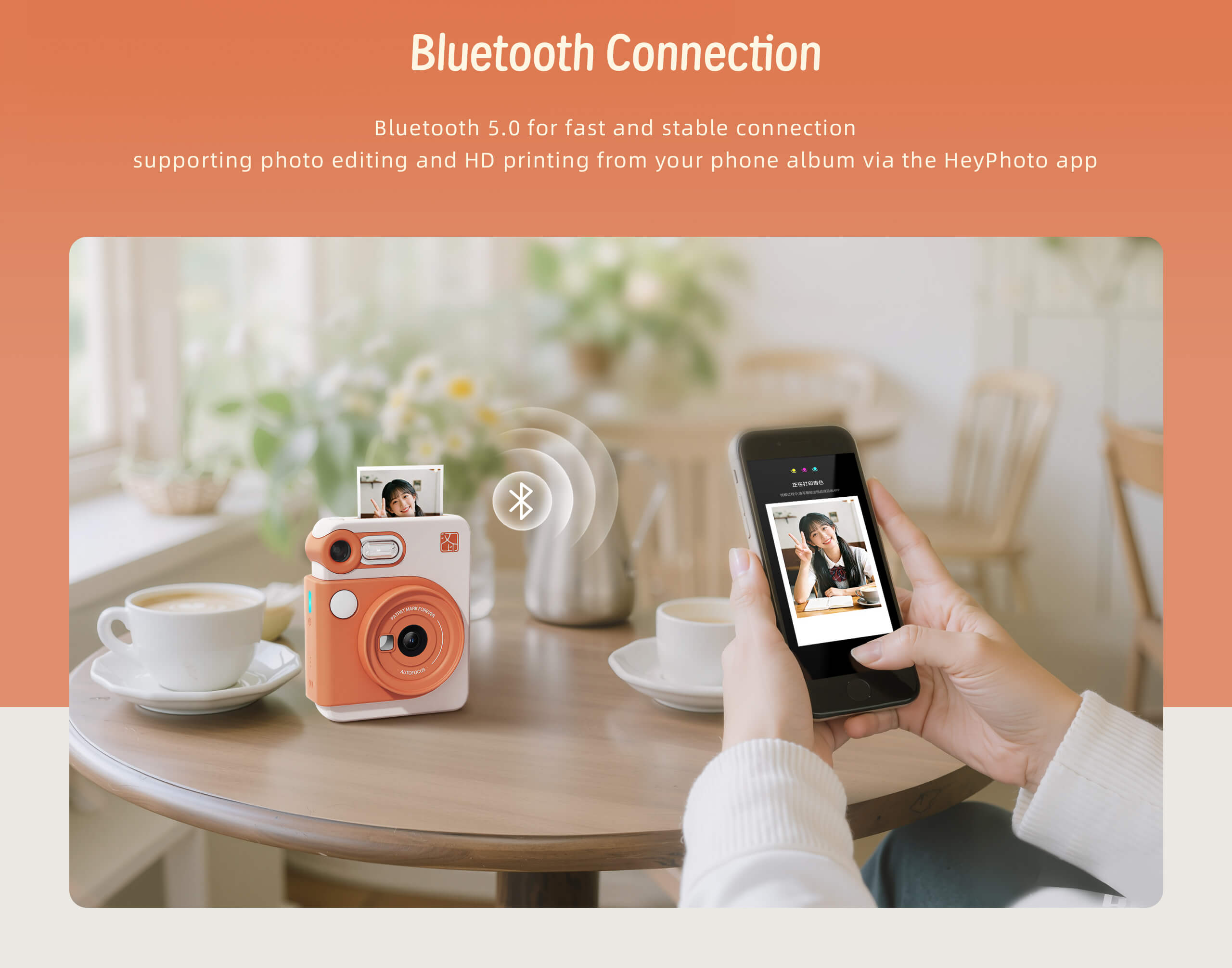 Instant Camera M6_Bluetooth Connectio M6
