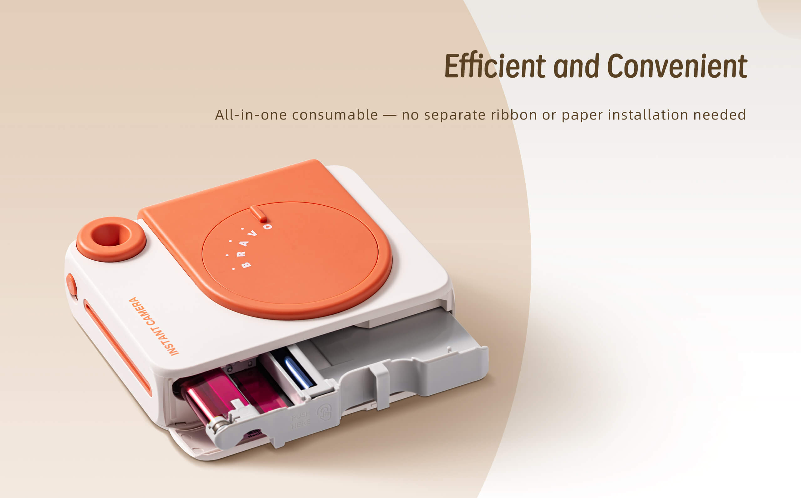 Instant Camera M6_Efficient and Convenient M6