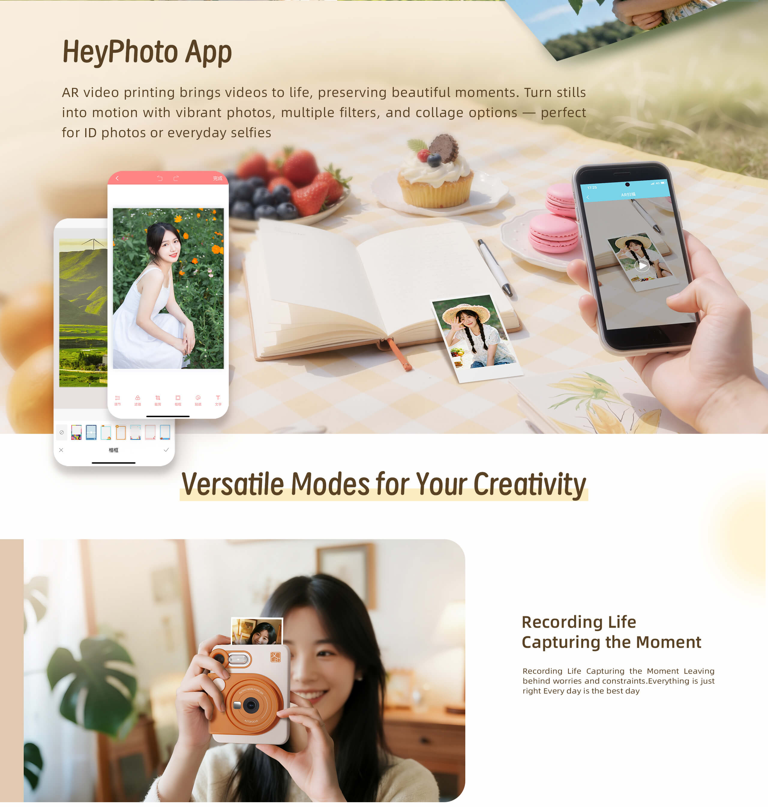 Instant Camera M6_HeyPhoto A M6