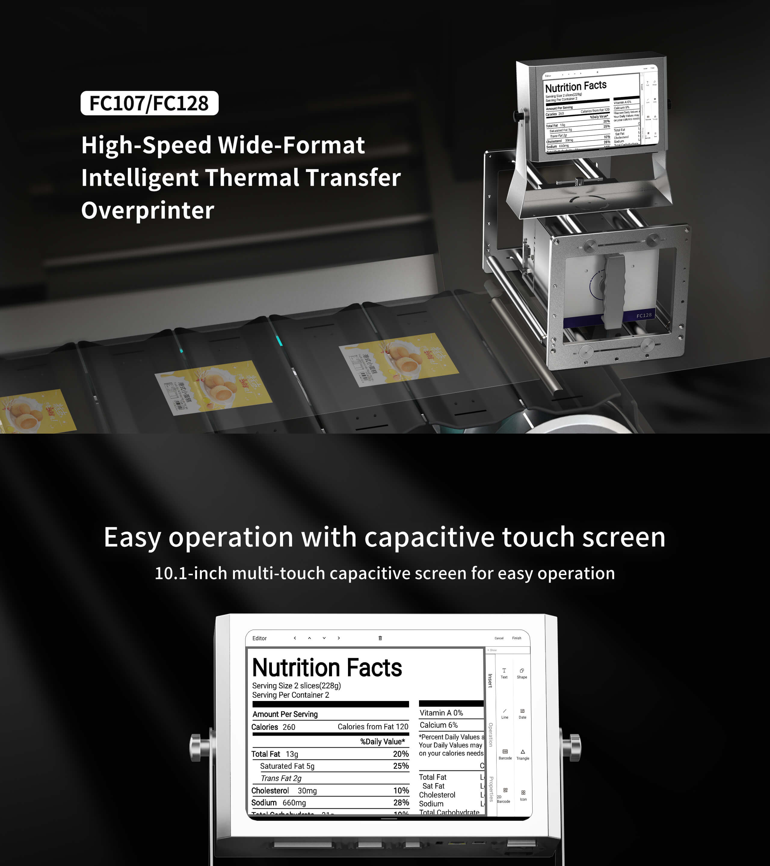 FC107 FC128 High Speed Wide Format Intelligent TTO_01 FC107 / FC128