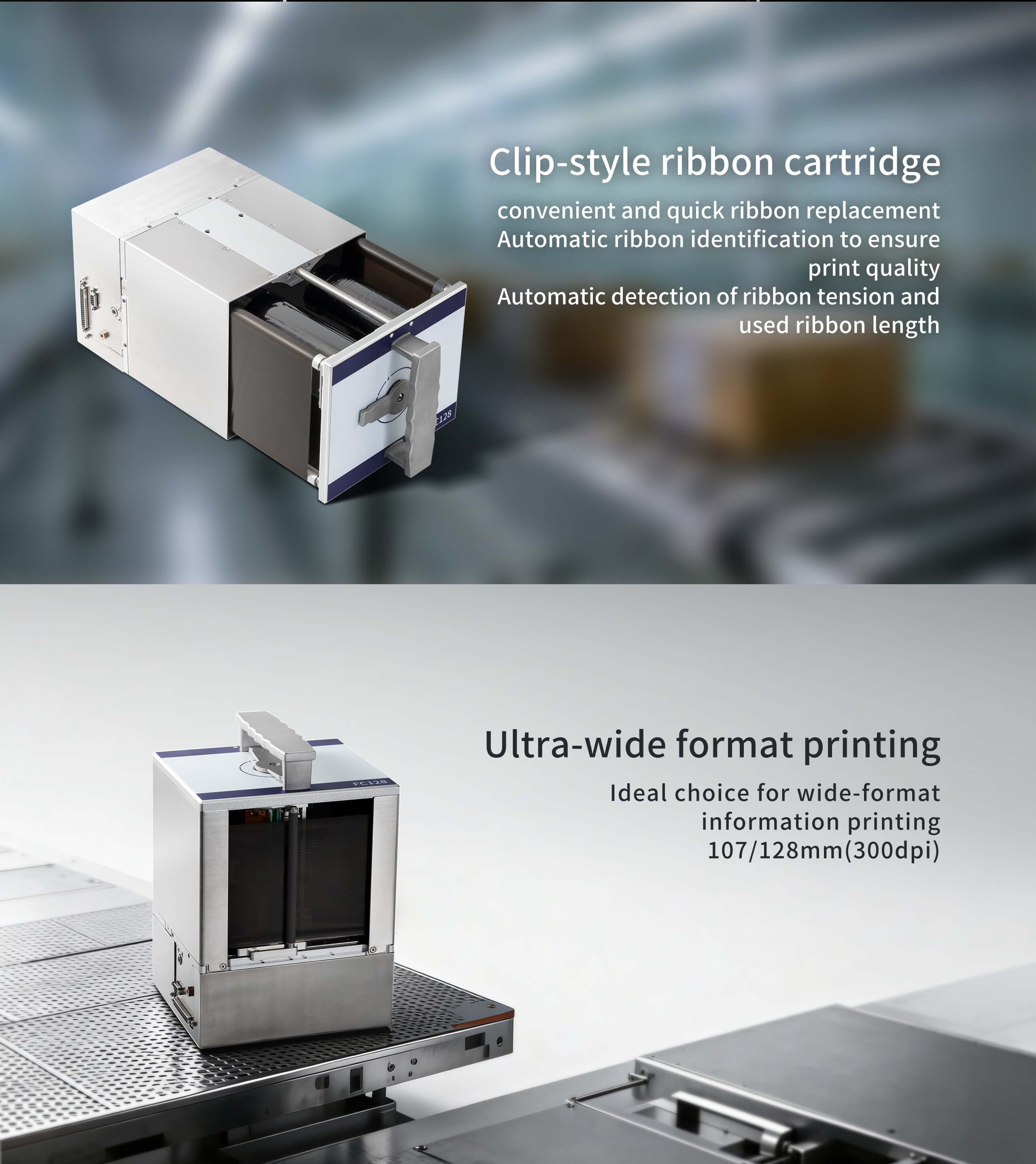FC107 FC128 High Speed Wide Format Intelligent TTO_02 FC107 / FC128