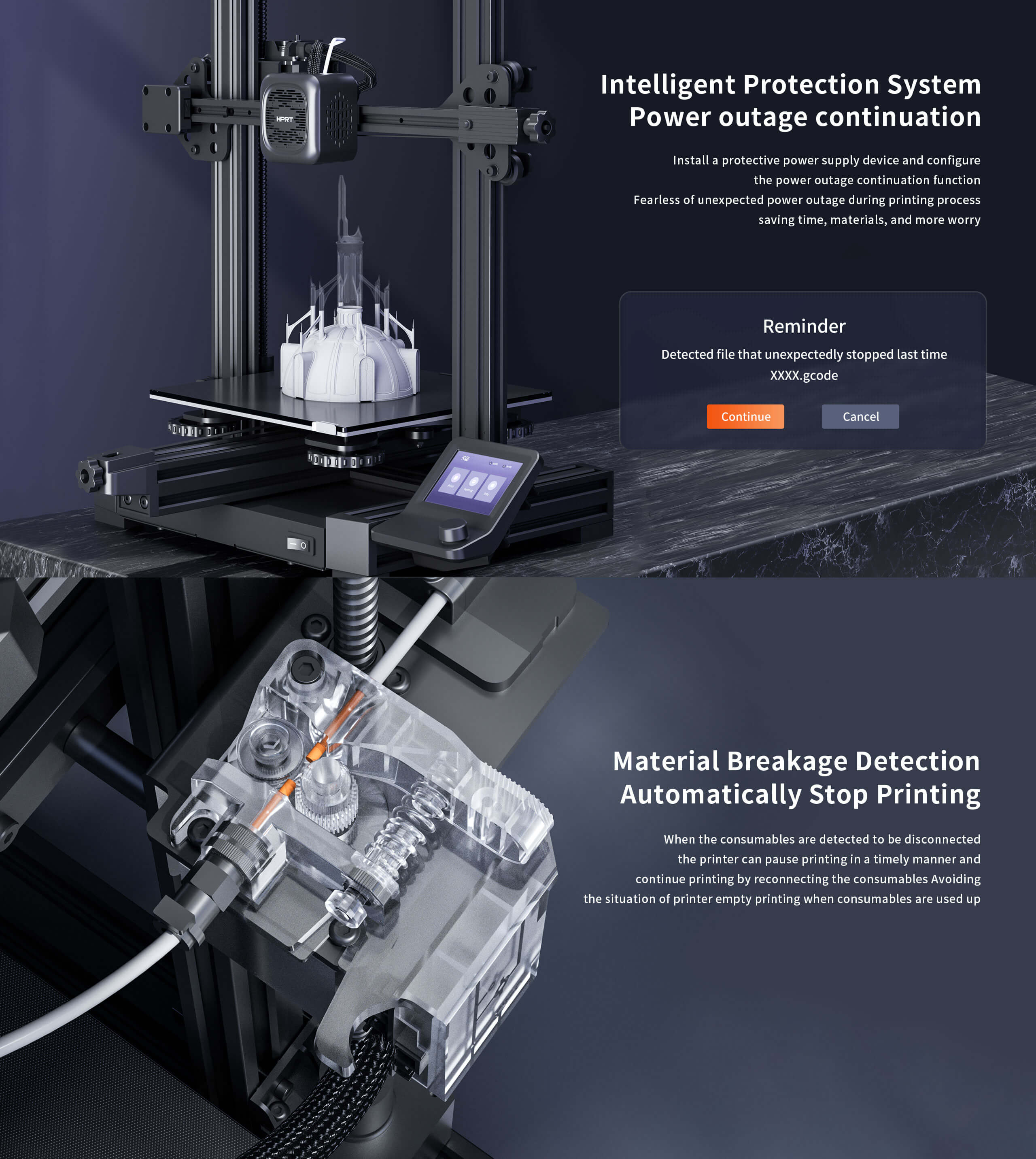 Desktop-High-Precision-3D-Printe F210
