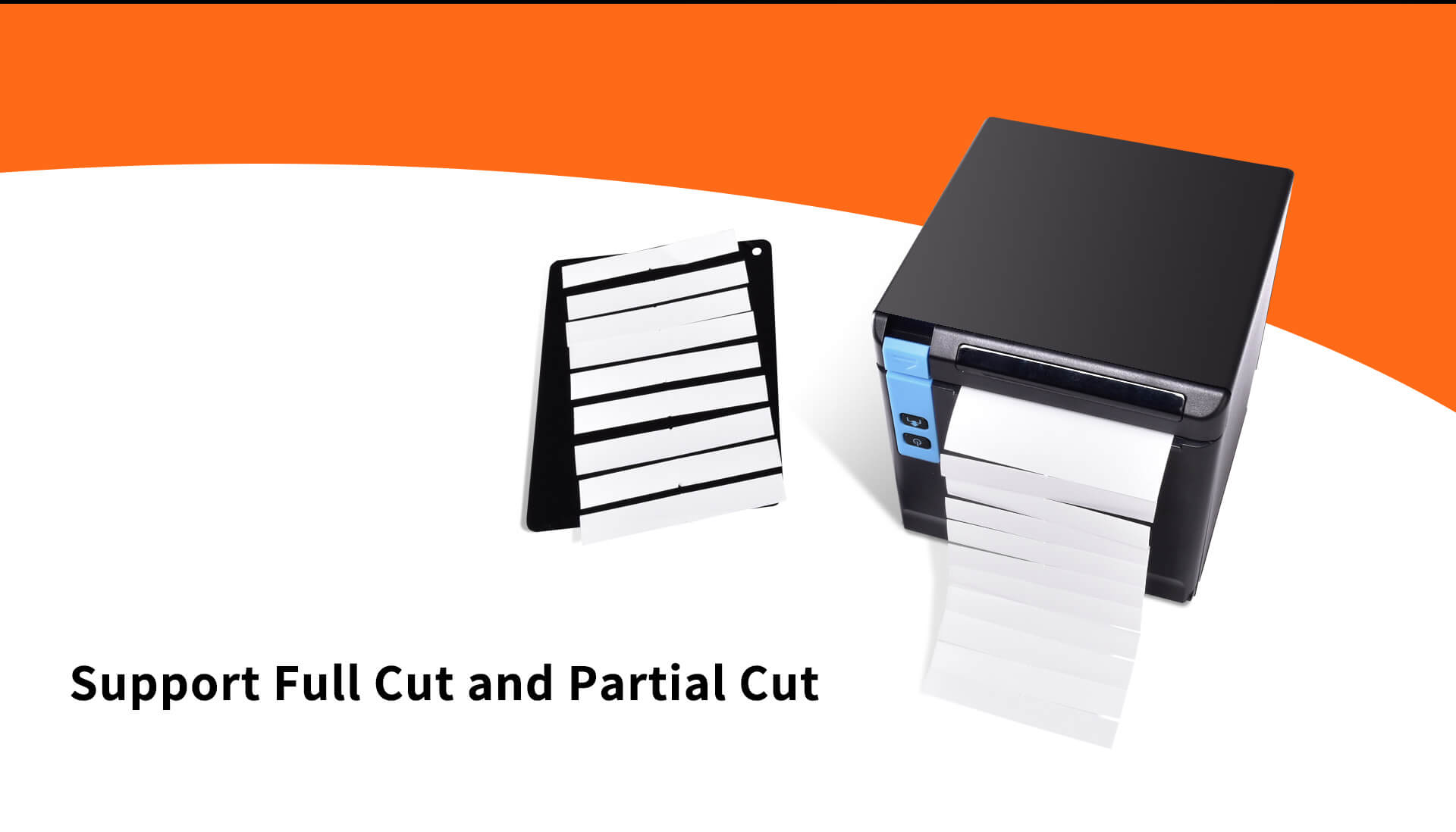 HPRT full cut partial cut printer TP808 TP808