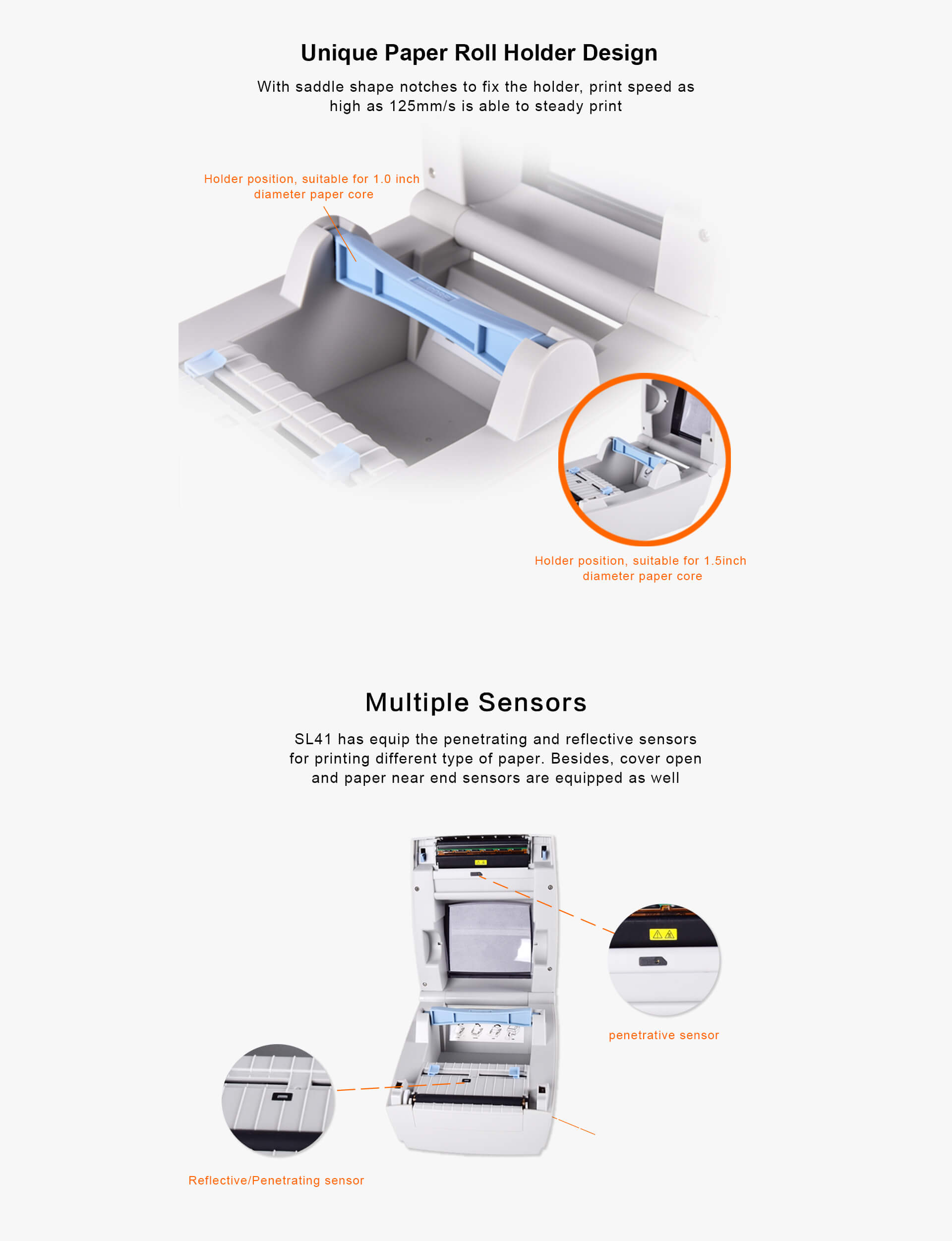 USB label printer SL41
