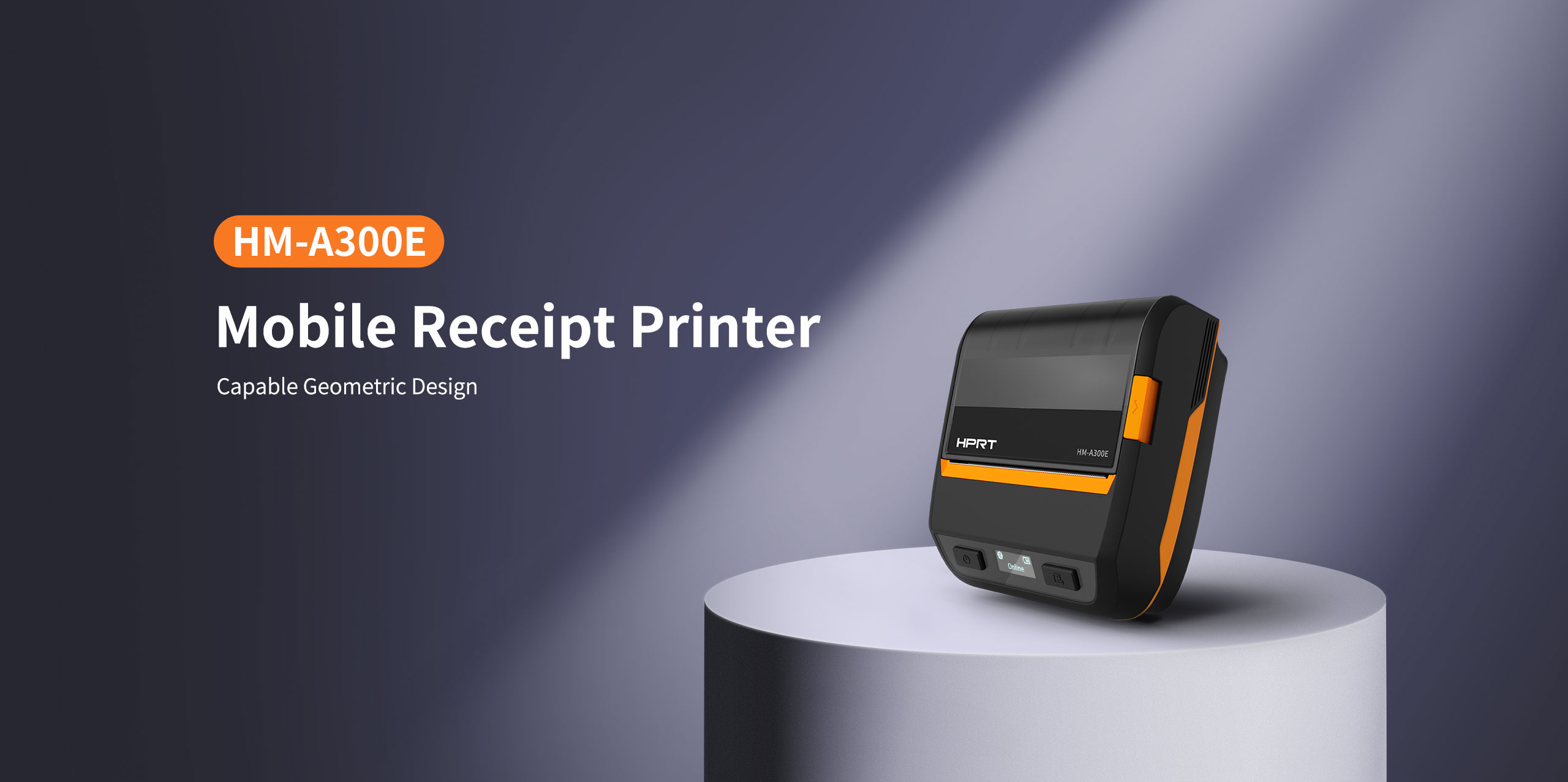 mobile receipt ticket sticker printer HM-A300E