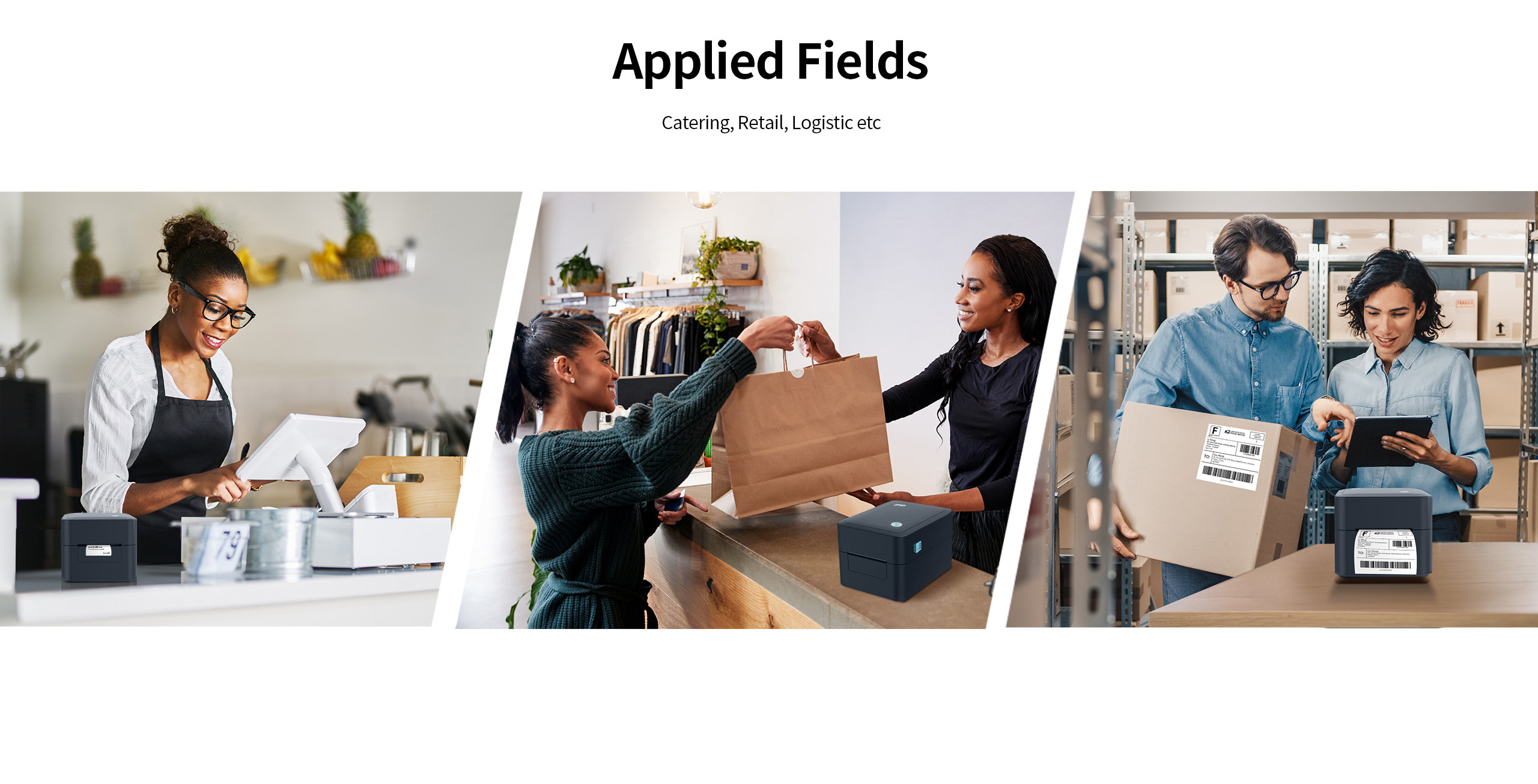 Application fields of thermal label printer SL32
