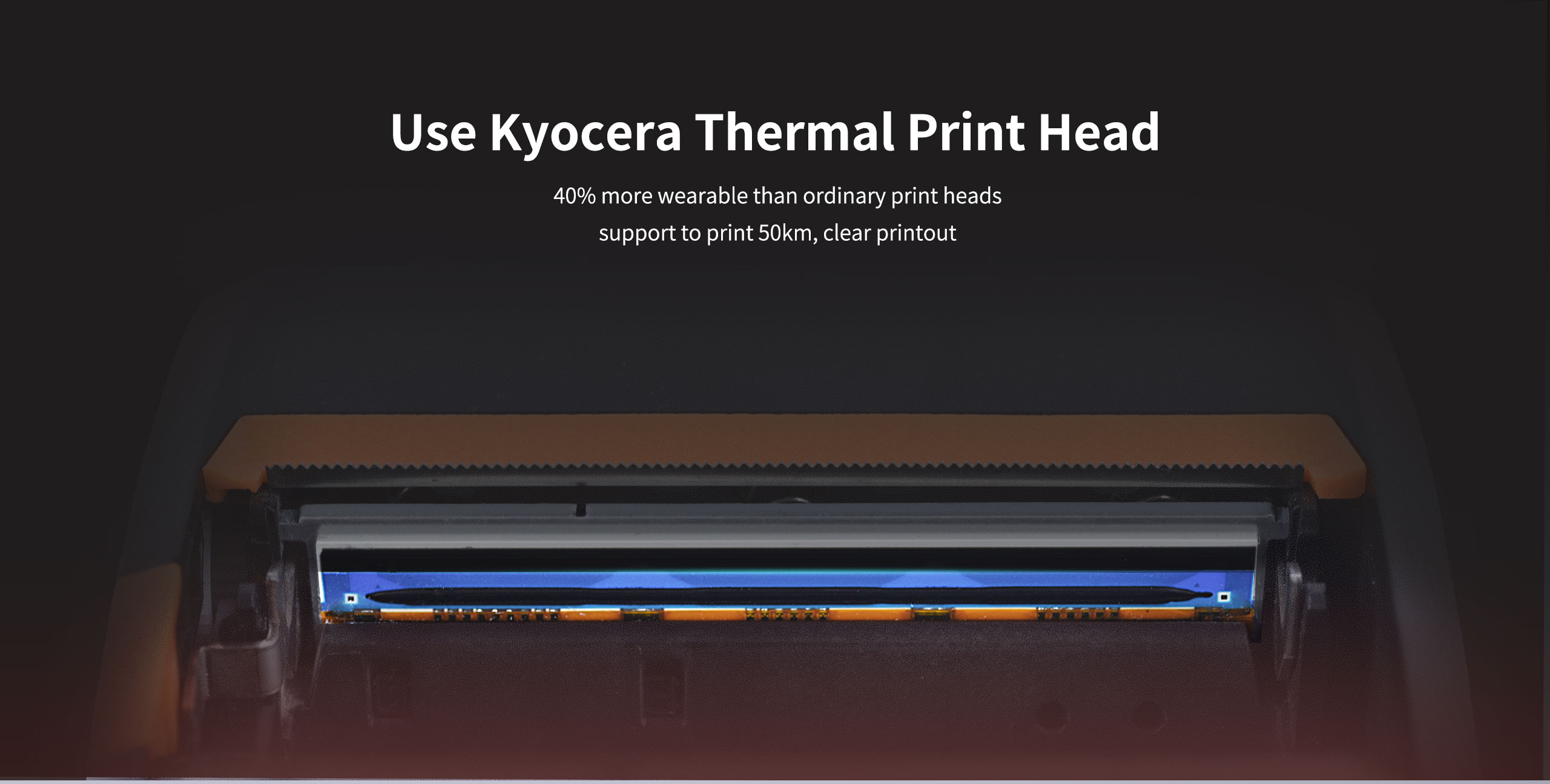 HPRT mobile receipt printer HM-A300E Kyocera thermal prnting head HM-A300E