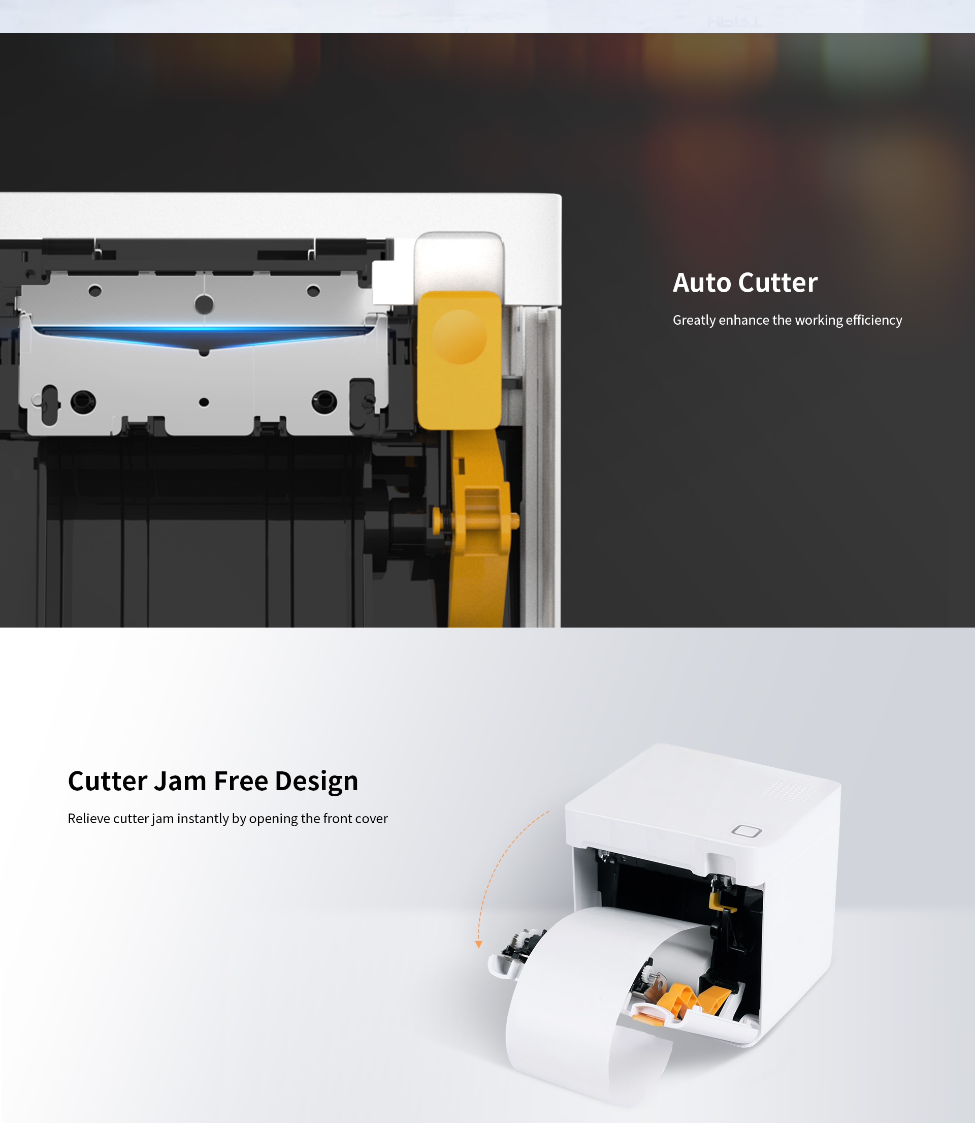 auto-cutter receipt  printer TP585/585L