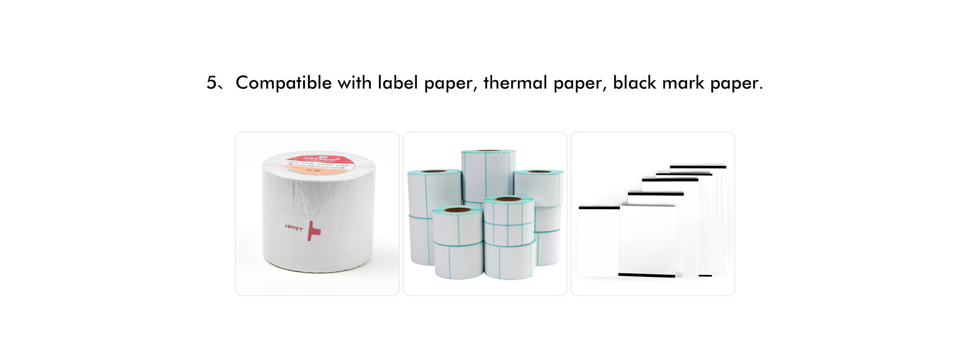 black mark label printer N41