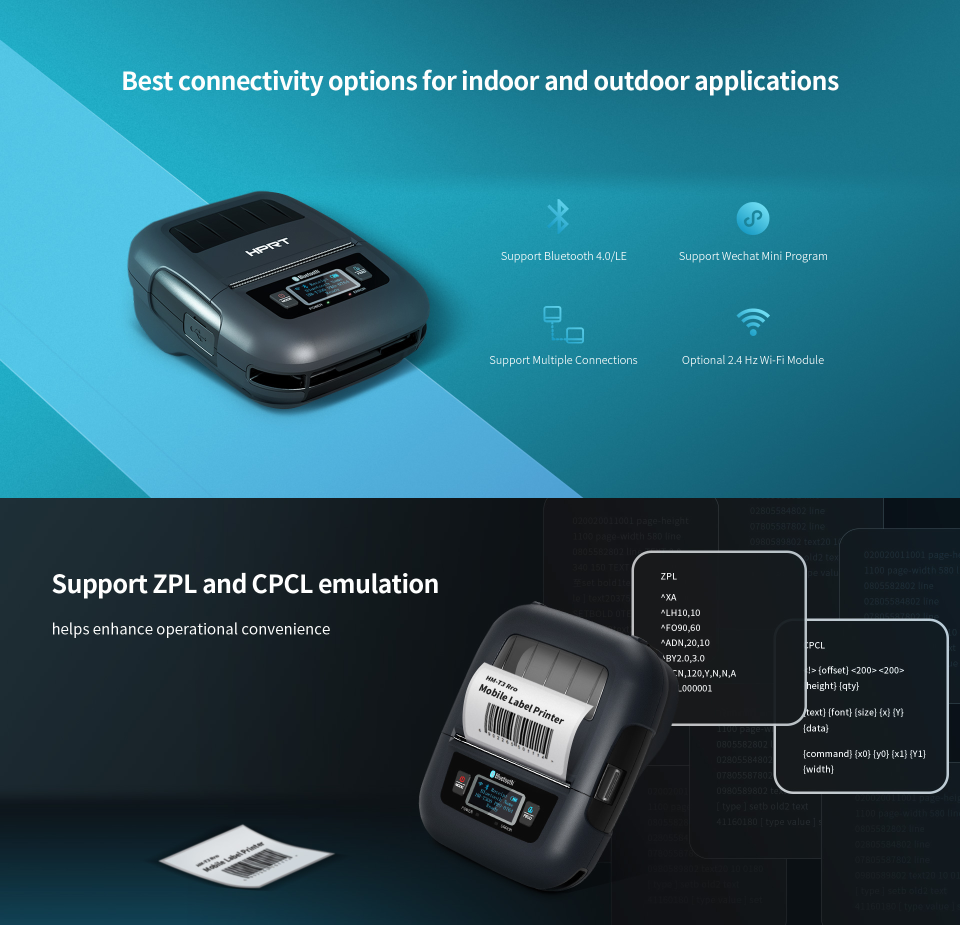 label printer HM-T3 PRO