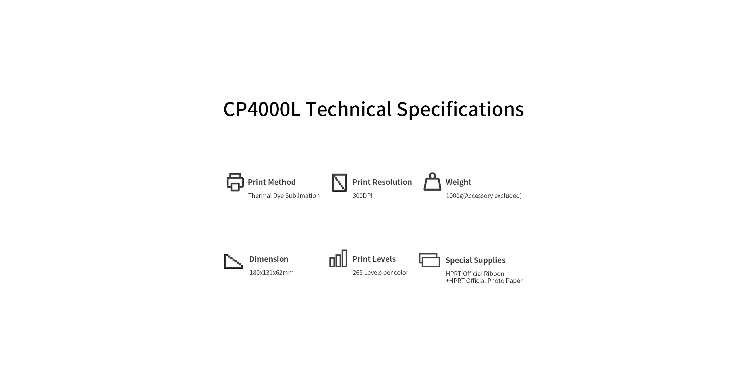 thermal dye sublimation photo printer CP4000L