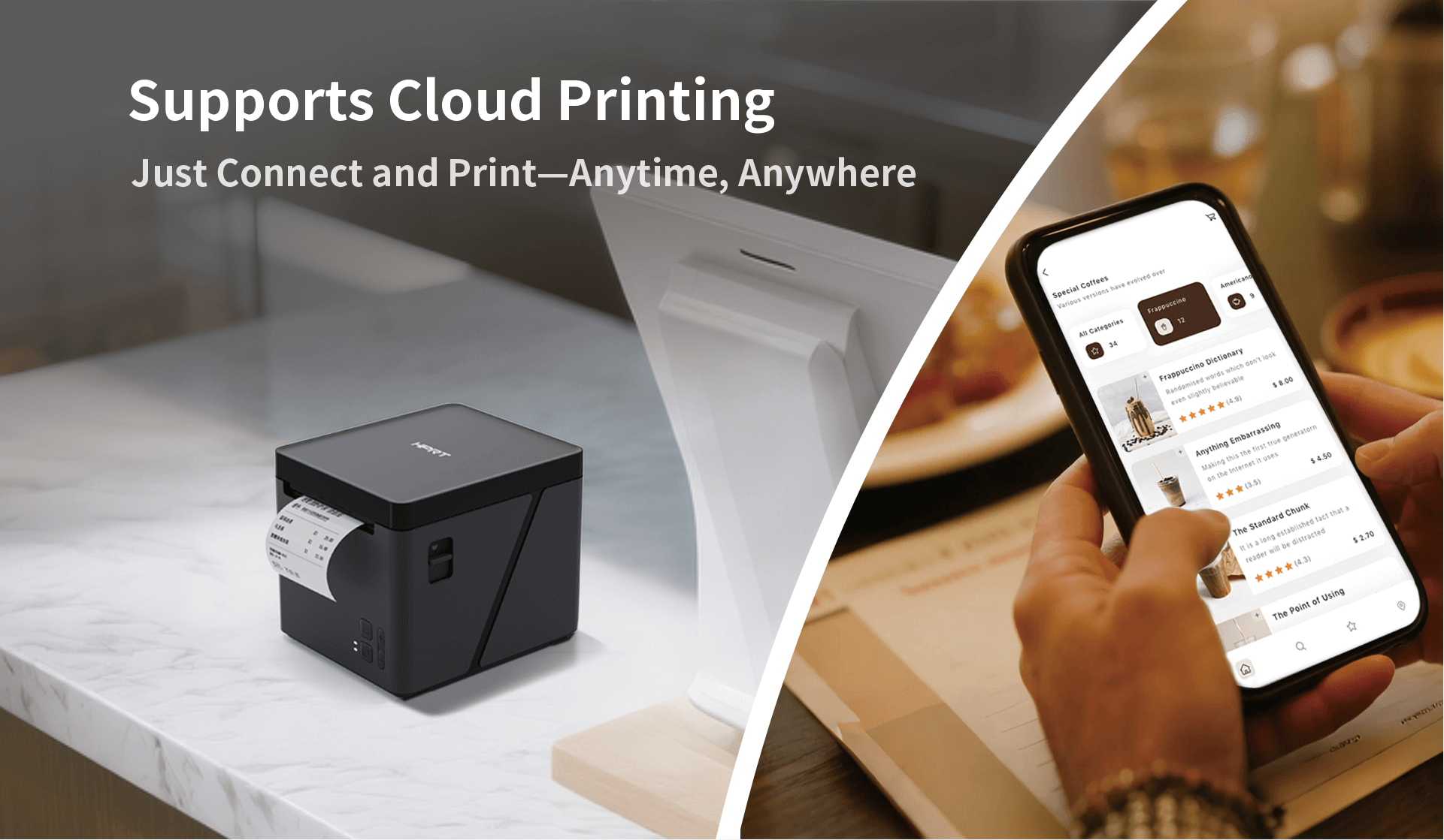Thermal Cloud Receipt Printer Supports Cloud Printi TP80NY