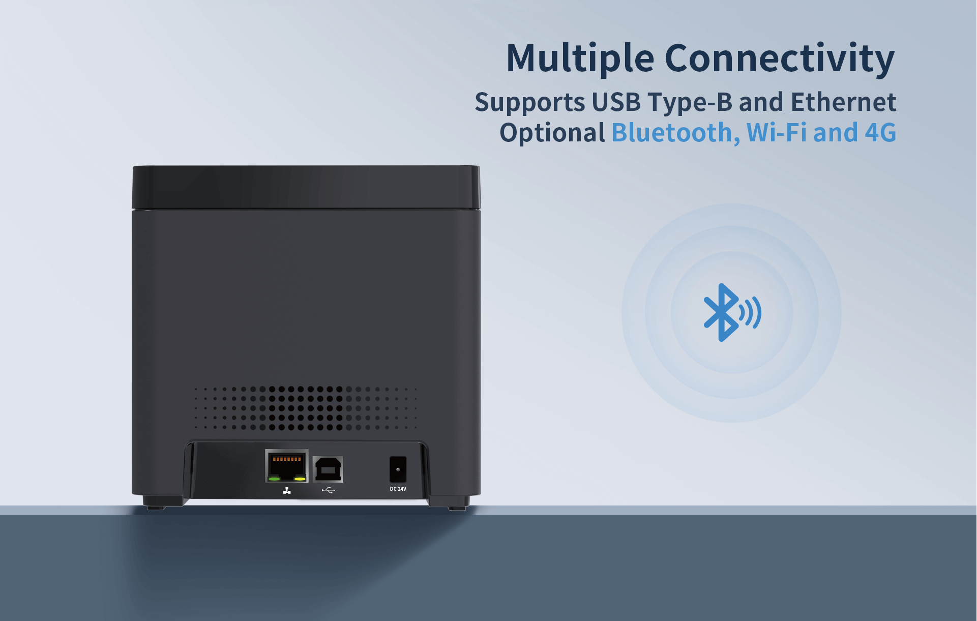 thermal cloud receipt printer supports Wi Fi 4G and Bluetooth TP80NY