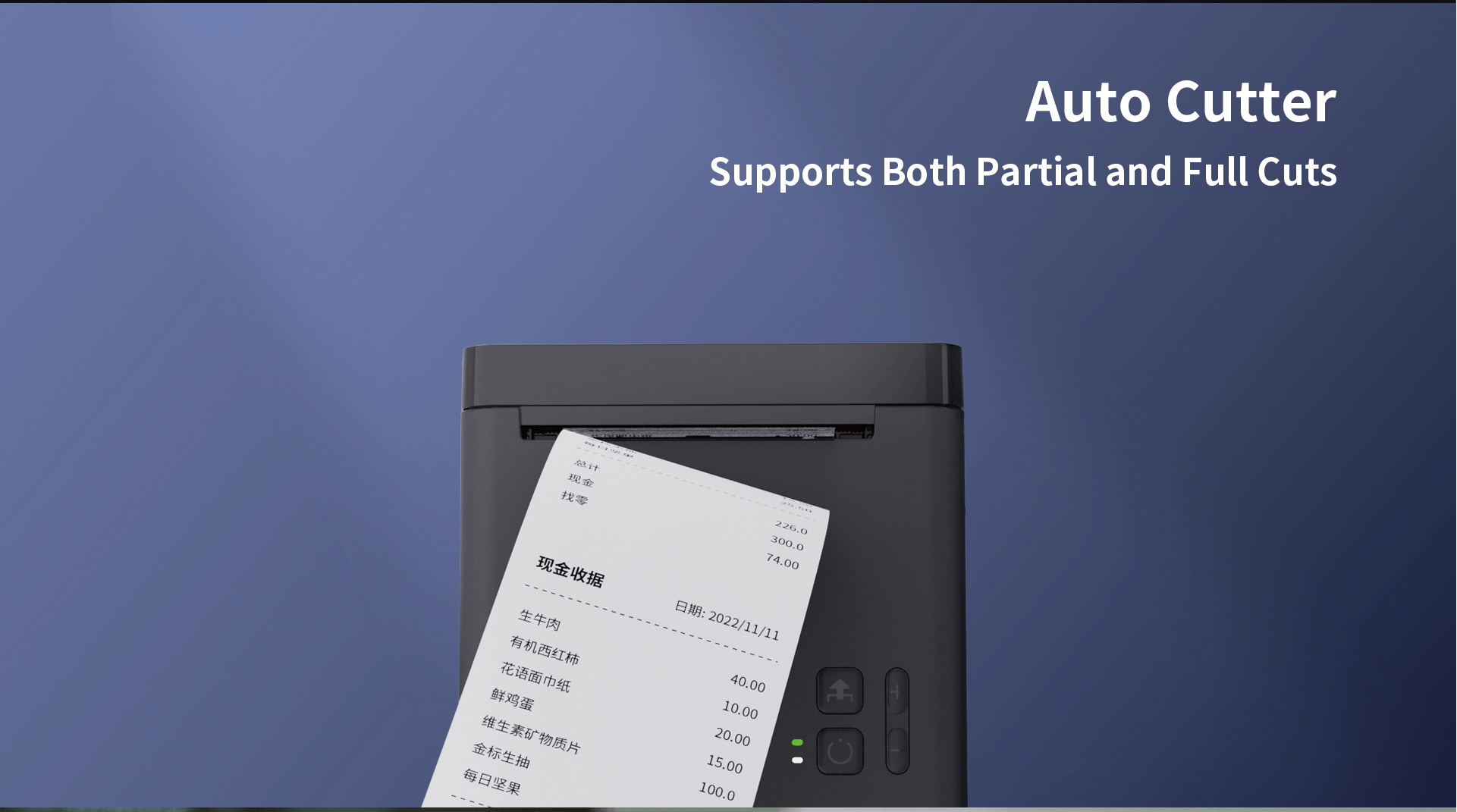 Thermal Cloud Receipt Printer Auto Cutter TP80NY